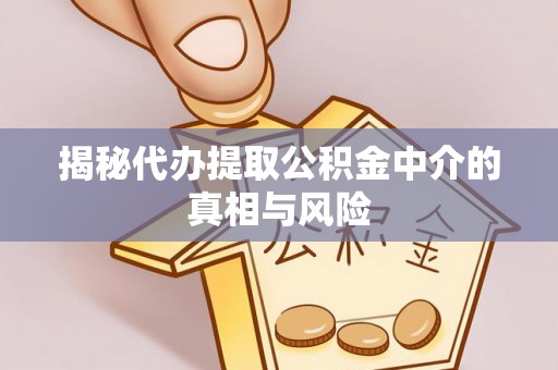 盐亭揭秘代办提取公积金中介的真相与风险