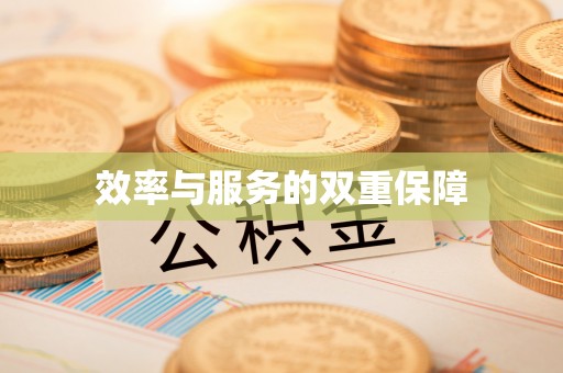 盐亭效率与服务的双重保障
