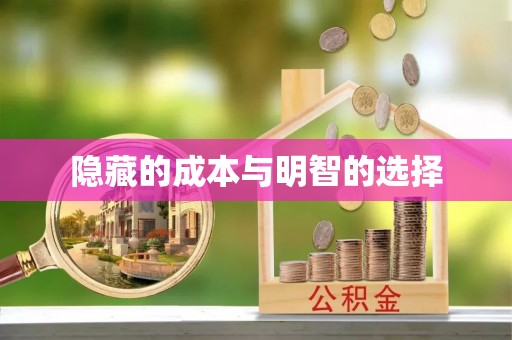 盐亭隐藏的成本与明智的选择