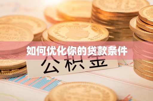 盐亭如何优化你的贷款条件