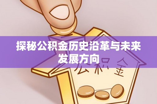 盐亭探秘公积金历史沿革与未来发展方向