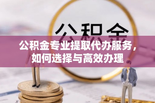 盐亭公积金专业提取代办服务，如何选择与高效办理