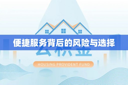 盐亭便捷服务背后的风险与选择