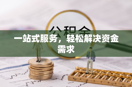 盐亭一站式服务，轻松解决资金需求